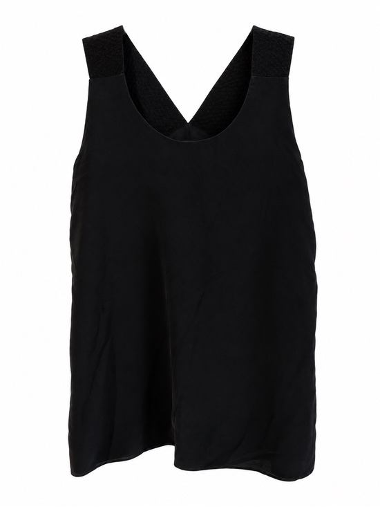 Club Monaco Tops - Club Monaco Black Sleeveless V-Back Tank Top